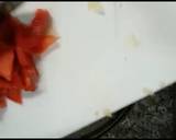 Half fry egg and mixed vegetables egg with paratha recipe step 3 photo