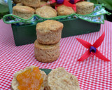 Foto del paso 7 de la receta: Scones integrales de limón, sin manteca🌺