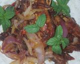 A picture of step 5 of Peppered chicken.