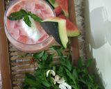 A picture of step 3 of Refreshing watermelon smoothie.