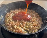 Foto del paso 4 de la receta: Lasaña de tintorera y langostinos