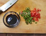 Foto langkah ke 7 dari resep TEMPE DADAR Sambal Kecap.