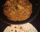 A picture of step 7 of Patiyala Chicken.
