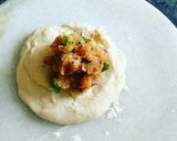 A picture of step 3 of Stuffed aloo kulcha.