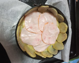 Foto del paso 3 de la receta: Tarta artesana de tortilla de patatas con lomo y queso