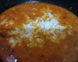 A picture of step 5 of Corn Paneer gravy.