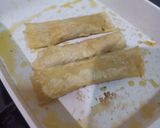 Foto langkah ke 4 dari resep Ayam Keju Kembang Tahu Lipat Panggang.