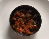Foto del paso 5 de la receta: Perca a la plancha con pisto de verduras y ajo