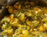 A picture of step 2 of Mexican starter corn cheese balls.