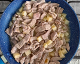 Foto del paso 1 de la receta: Milanesa de puerco con papas en salsa verde 🐖