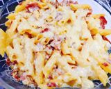Foto langkah ke 5 dari resep Baked Creamy Penne Pasta.