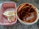 Shot de mousse de dulce de leche con chispas de chocolate 🇺🇾