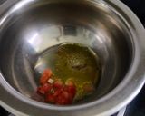 A picture of step 7 of Kathiyawadi thali with real desi tadka.