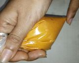A picture of step 3 of Jalebi Chat.