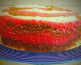 Foto langkah ke 12 dari resep Bolu Kukus Zebra Red Velvet mix Mocca.