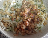 Foto del paso 2 de la receta: Ensalada tricolor de hélices vegetales