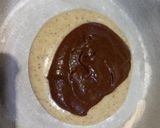 A picture of step 3 of Walnut Marble tea cake 🎂😋.