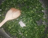 Spenótos-tojásos farfalle recept fázis 1 fotója