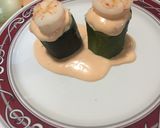 Foto del paso 5 de la receta Calabacines rellenos, con salsa cocktail