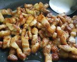 รูปขั้นตอนการทำที่ 2 ของ หมูสามชั้นผัดพริกเกลือ