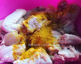 Gambar langkah 1 resipi Ayam Goreng Cili Padi.