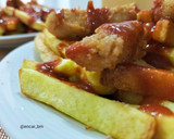 Foto del paso 7 de la receta: Fingers de pollo con patatas y salsa picantona
