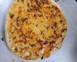 A picture of step 3 of Masala Paratha and aloo sabzi.