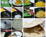 Foto del paso 3 de la receta: Wraps de pavo o tortillitas rellenas
