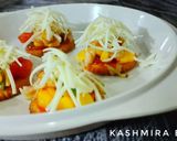 બિસ્કિટ પિઝા (Biscuit pizza recipe in Gujarati રેસીપી સ્ટેપ3ફોટો