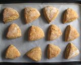 A picture of step 6 of Sweet Potato Scones.