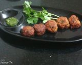 A picture of step 6 of Lauki ke kofte.