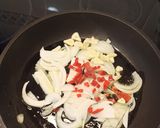 Foto del paso 1 de la receta Salteado de espinacas con Gambas