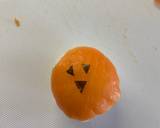 Halloween jack o lantern sushi recipe step 4 photo