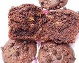 Foto langkah ke 6 dari resep ❤Choco Banana Muffin❤.