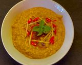 A picture of step 7 of Chicken Haleem.