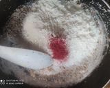 A picture of step 3 of Peanut Coconut Burfi.