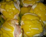 Foto del paso 2 de la receta: Pollo a la mostaza con arroz frito