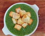 A picture of step 11 of Saag Paneer.