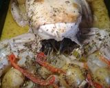 Foto del paso 8 de la receta: Pollo a la navideña con papas rústicas