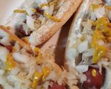 A picture of step 2 of Rival Weekend Hotdogs.