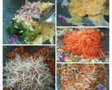 Foto langkah ke 2 dari resep Lumpia isi sayur (wortel,tauge,orak arik telur).