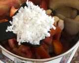 A picture of step 6 of Basa Coconut Fish Curry.