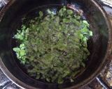 A picture of step 4 of Banglori Daal Sagga.