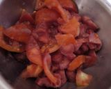 A picture of step 1 of Tomato carrot soup.