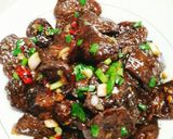 Hình bước làm 2 của món Bò lát kho khô(món chay)