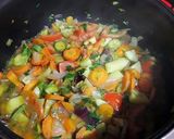 Foto del paso 4 de la receta: Crema de verduras con pollo