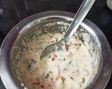 A picture of step 6 of Rava appe.