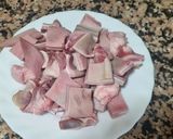 Foto del paso 2 de la receta: Habichuelas con chorizo y oreja de cerdo