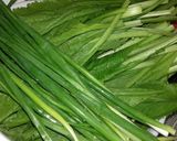 Hình bước làm 2 của món Cải Bẹ Xanh Cuốn Chả Cá