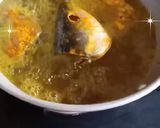 A picture of step 4 of Masala fish curry.